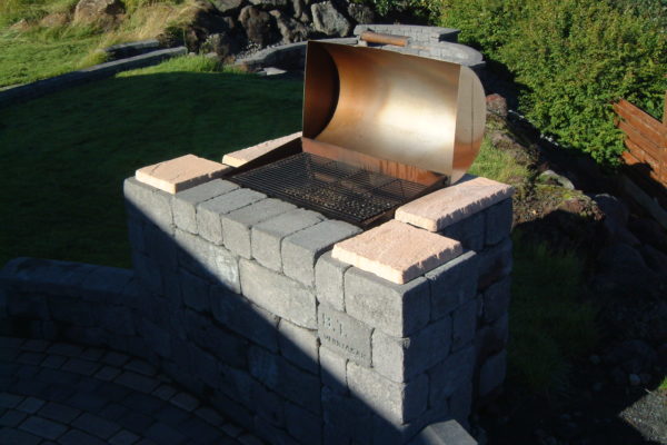 Hleðsla, kantsteinar eða þrep