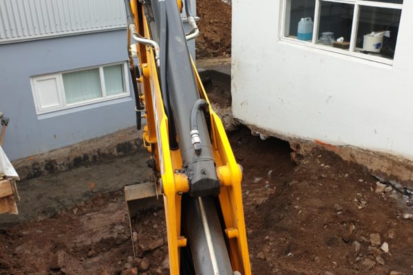 Jarðvegsvinna úr verkmyndasafni BT Verktaka